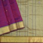 Silk Cotton Sarees Butta – Plum Maroon SAS0034195
