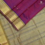 Silk Cotton Sarees Butta – Plum Maroon SAS0034195 - Image 3