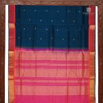 Silk Cotton Sarees Butta – Peacock Green SAS0034197 - Image 5