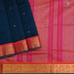 Silk Cotton Sarees Butta – Peacock Green SAS0034197