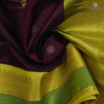 Silk Cotton Sarees Butta – Chocolate Brown SAS0034198 - Image 2
