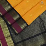 Silk Cotton Sarees Butta – Bright Yellow SAS0034204 - Image 3