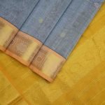 Silk Cotton Sarees Butta – Gray SAS0034214 - Image 3