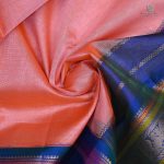Silk Cotton Sarees Vairaoosi  – Coral Pink  SAS0034216 - Image 2