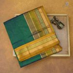 Silk Cotton Sarees Vairaoosi – Pine Green SAS0034217 - Image 6