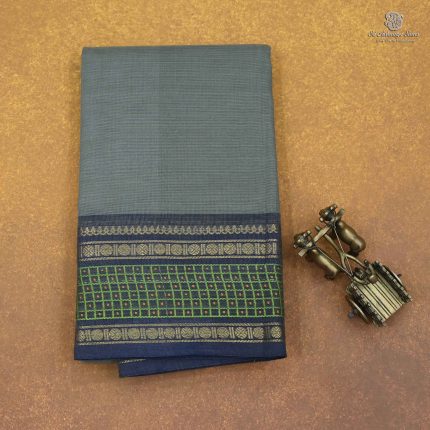 Chettinad Cotton Saree Gray SASC0034222