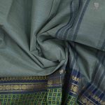 Chettinad Cotton Saree Gray SASC0034222 - Image 2