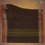 Chettinad Cotton Saree Brownish Green SASC0034230 - Image 3