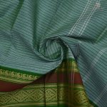 Chettinad Cotton Saree Calm Green SASC0034235 - Image 2