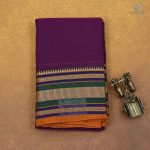 Chettinad Cotton Saree Boysenberry SASC0034242