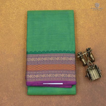 Chettinad Cotton Saree Soft Green SASC0034245
