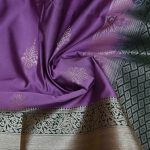 Fancy Soft Silk Saree- Wild Orchid SASFS0034262 - Image 2