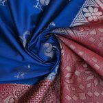 Fancy Soft Silk Saree- Ceruleum Blue SASFS0034265 - Image 2