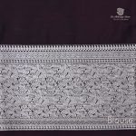 Fancy Soft Silk Saree- Burnt Sienna SASFS0034273 - Image 3