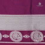 Fancy Soft Silk Saree- Navy Blue SASFS0034274 - Image 3