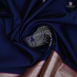Fancy Soft Silk Saree- Navy Blue SASFS0034274 - Image 2