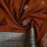 Fancy Soft Silk Saree- Bronze Brown SASFS0034275 - Image 2