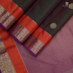 Pure Silk Sarees - Dark Green SASPS0034289 - Image 3