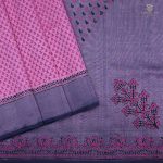 Silk Cotton Saree Printed –  Light Pink SASSC34316