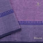 Silk Cotton Saree Printed –  Lotus Pink SASSC34319 - Image 4