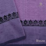 Silk Cotton Saree Printed –  Light Pink SASSC34322 - Image 4