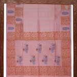 Silk Cotton Saree Printed –  Light Pink SASSC34323 - Image 5