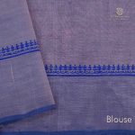 Silk Cotton Saree Printed –  Light Brown SASSC34327 - Image 4