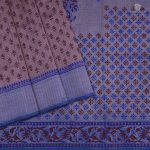 Silk Cotton Saree Printed –  Light Brown SASSC34327