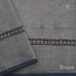 Silk Cotton Saree Printed –  Light Pink SASSC34329 - Image 4