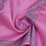Silk Cotton Saree Printed –  Light Pink SASSC34331 - Image 2