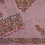 Silk Cotton Saree Printed –  Light Pink SASSC34333