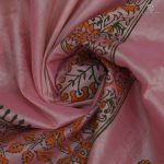 Silk Cotton Saree Printed –  Light Pink SASSC34333 - Image 2