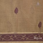 Rich Cotton Saree - Bronze Brown SASC34334 - Image 3