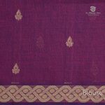Rich Cotton Saree - Rouge Pink SASC34340 - Image 3