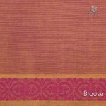 Rich Cotton Saree - Pinkish Orange SASC34347 - Image 3