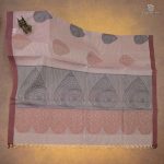 Rich Cotton Saree - Light Cinnamon Brown SASC34350