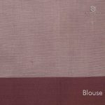 Rich Cotton Saree - Light Cinnamon Brown SASC34350 - Image 3