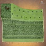 Rich Cotton Saree - Pista Green SASC34352