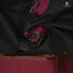 Rich Cotton Saree - Dark Brown SASC34356 - Image 2