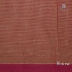 Rich Cotton Saree - Chestnut Brown SASC34358 - Image 3