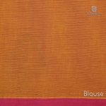 Rich Cotton Saree - Pumpkin Orange SASC34361 - Image 3