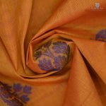 Rich Cotton Saree - Pumpkin Orange SASC34361 - Image 2