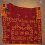 Sungudi Cotton Sarees - Reddish Brown SASC34366