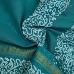 Sungudi Cotton Sarees - Turquoise Blue SASC34375 - Image 2