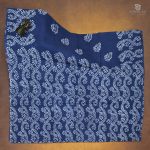Sungudi Cotton Sarees - Indigo Blue SASC34378
