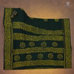 Sungudi Cotton Sarees - Dark Green SASC34379