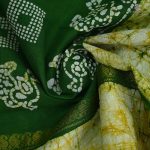 Sungudi Cotton Sarees - Light Green SASC34381 - Image 2