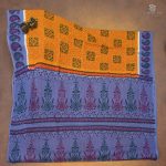 Sungudi Cotton Sarees - Turmeric Yellow SASC34383