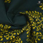 Sungudi Cotton Sarees - Dark Green SASC34385 - Image 2