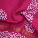 Sungudi Cotton Sarees - Lotus Pink SASC34387 - Image 2